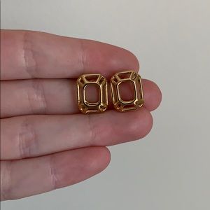 Kate Spade Gold Geometric Earrings